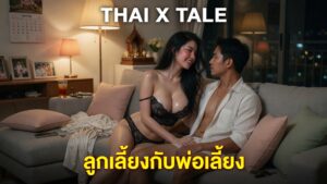 ลูกเลี้ยงร่านควย แม่ไม่อยู่ ก็เย็ดกับพ่อเลี้ยงแก้เงี่ยน