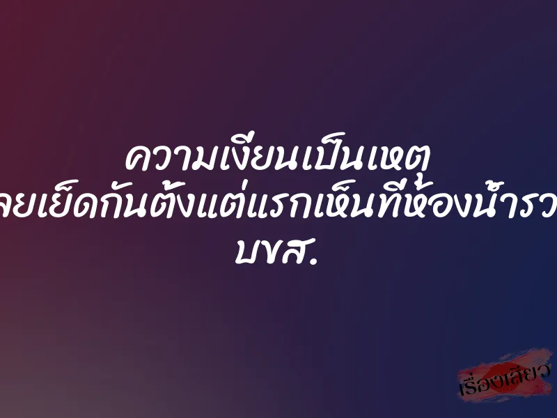 ความเงี่ยนเป็นเหตุ เลยเย็ดกันตั้งแต่แรกเห็นที่ห้องน้ำรวม บขส. 1 ความเงี่ยนเป็นเหตุ เลยเย็ดกันตั้งแต่แรกเห็นที่ห้องน้ำรวม บขส.