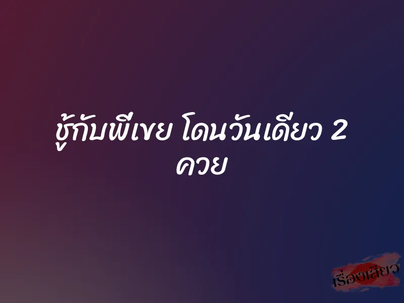 ชู้กับพี่เขย โดนวันเดียว 2 ควย 1 ชู้กับพี่เขย โดนวันเดียว 2 ควย