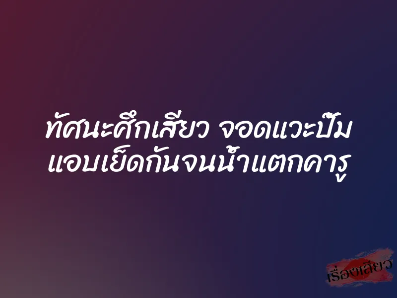 ทัศนะศึกเสียว จอดแวะปั๊ม แอบเย็ดกันจนน้ำแตกคารู 1 ทัศนะศึกเสียว จอดแวะปั๊ม แอบเย็ดกันจนน้ำแตกคารู