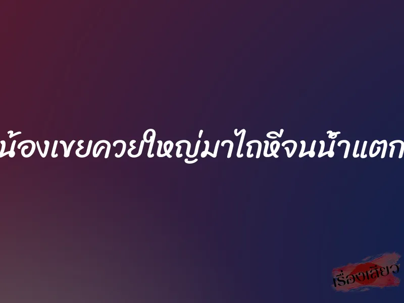 น้องเขยควยใหญ่มาไถหีจนน้ำแตก 1 น้องเขยควยใหญ่มาไถหีจนน้ำแตก