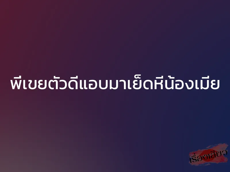 พี่เขยตัวดีแอบมาเย็ดหีน้องเมีย 1 พี่เขยตัวดีแอบมาเย็ดหีน้องเมีย