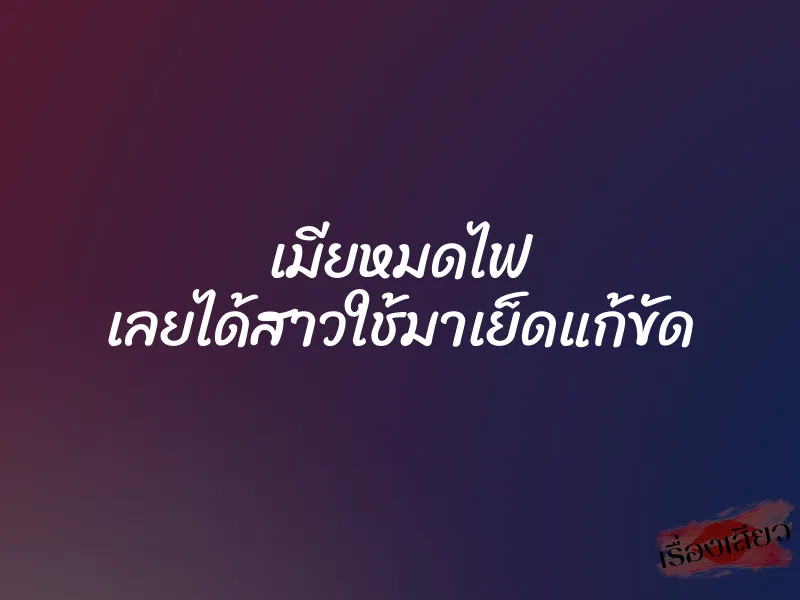 เมียหมดไฟ เลยได้สาวใช้มาเย็ดแก้ขัด 3 เมียหมดไฟ เลยได้สาวใช้มาเย็ดแก้ขัด