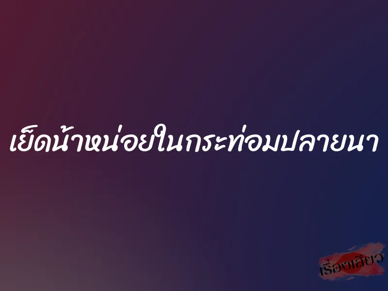 เย็ดน้าหน่อยในกระท่อมปลายนา 1 เย็ดน้าหน่อยในกระท่อมปลายนา