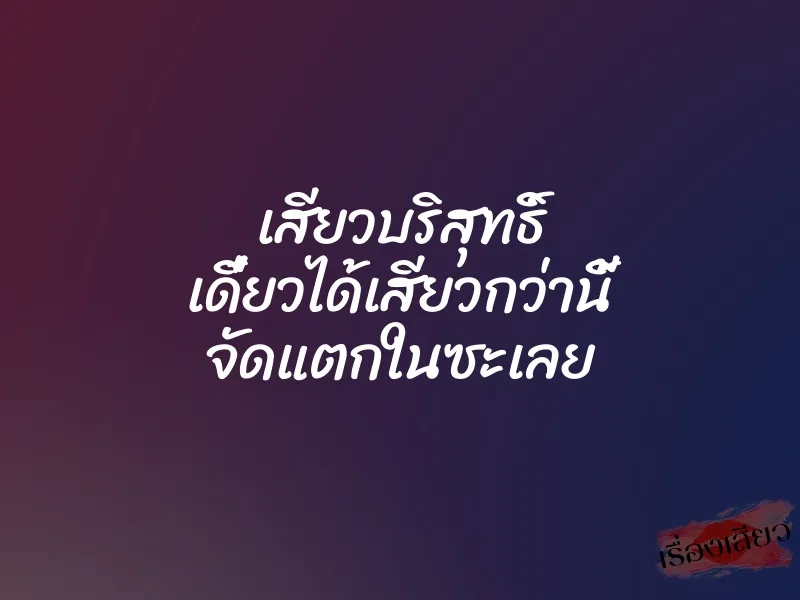 เสียวบริสุทธิ์ เดี๋ยวได้เสียวกว่านี้ จัดแตกในซะเลย 1 เสียวบริสุทธิ์ เดี๋ยวได้เสียวกว่านี้ จัดแตกในซะเลย