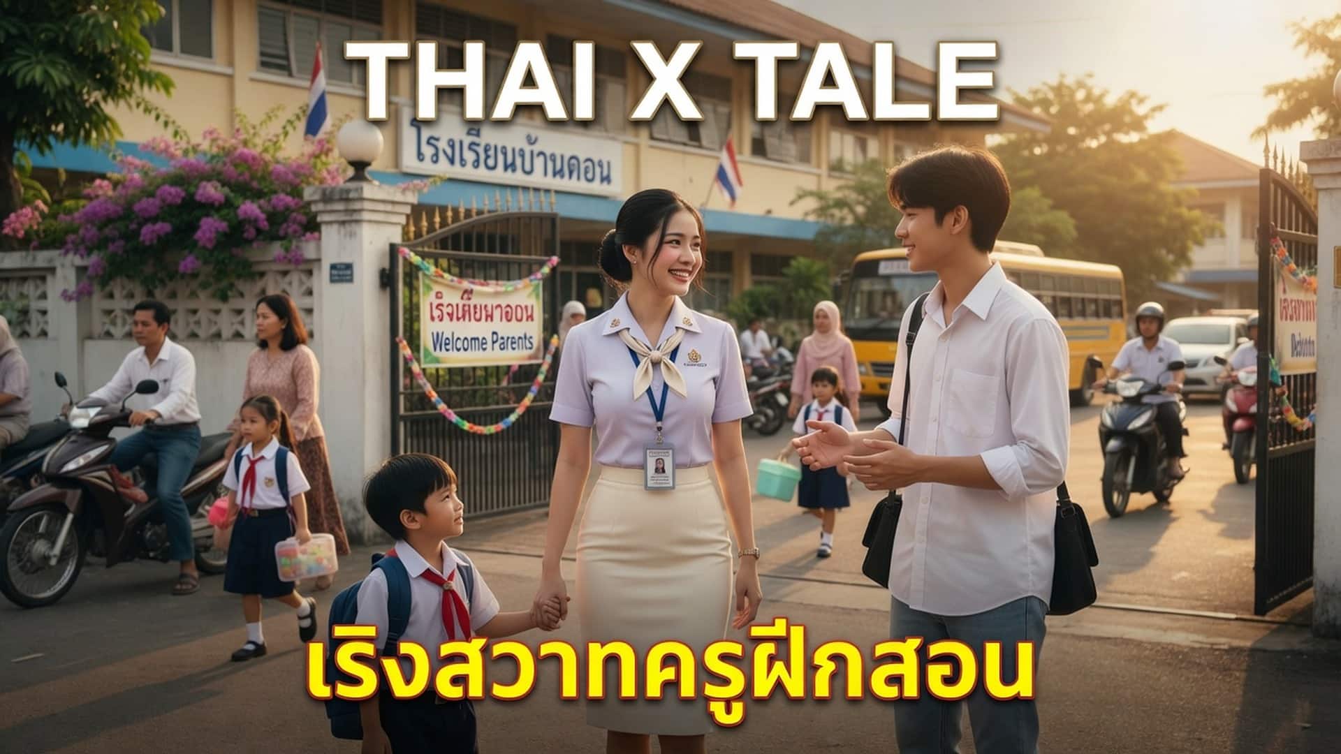 เรื่องเสียว เริงสวาทครูฝึกสอน | ThaiXTale