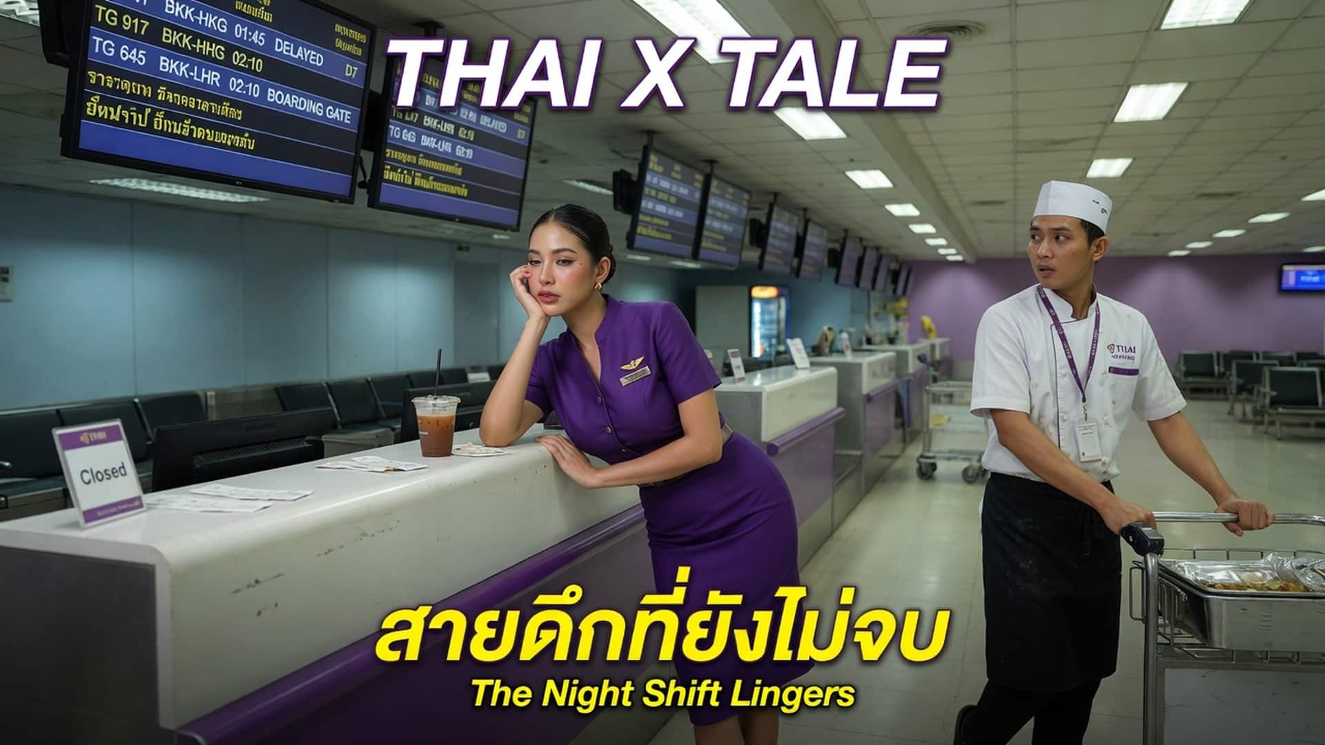 เรื่องเสียว พนักงานต้อนรับสนามบิน | ThaiXTale