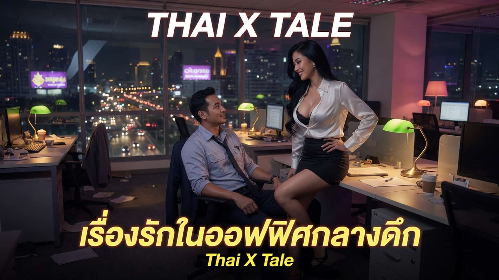 เรื่องเสียว เย็ดสดหลังเลิกงาน | ThaiXTale