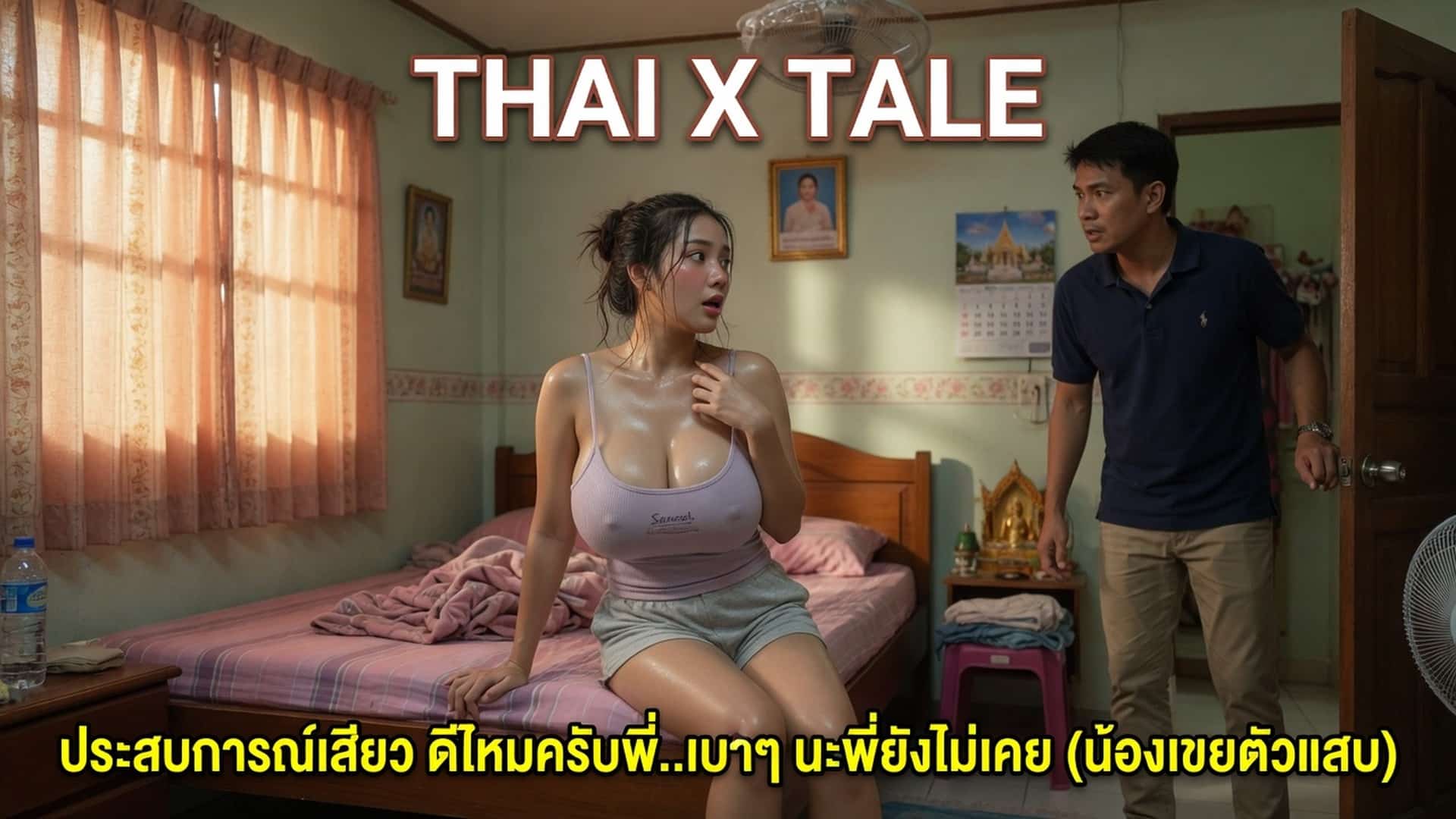เรื่องเสียว ประสบการณ์เสียว ดีไหมครับพี่..เบาๆ นะพี่ยังไม่เคย (น้องเขยตัวแสบ) | ThaiXTale