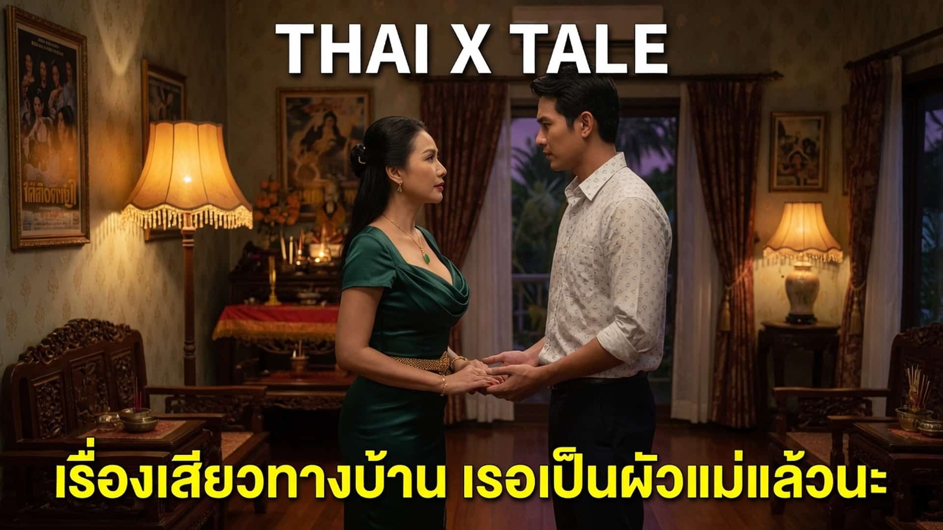 เรื่องเสียว เรื่องเสียวทางบ้าน เธอเป็นผัวแม่แล้วนะ | ThaiXTale