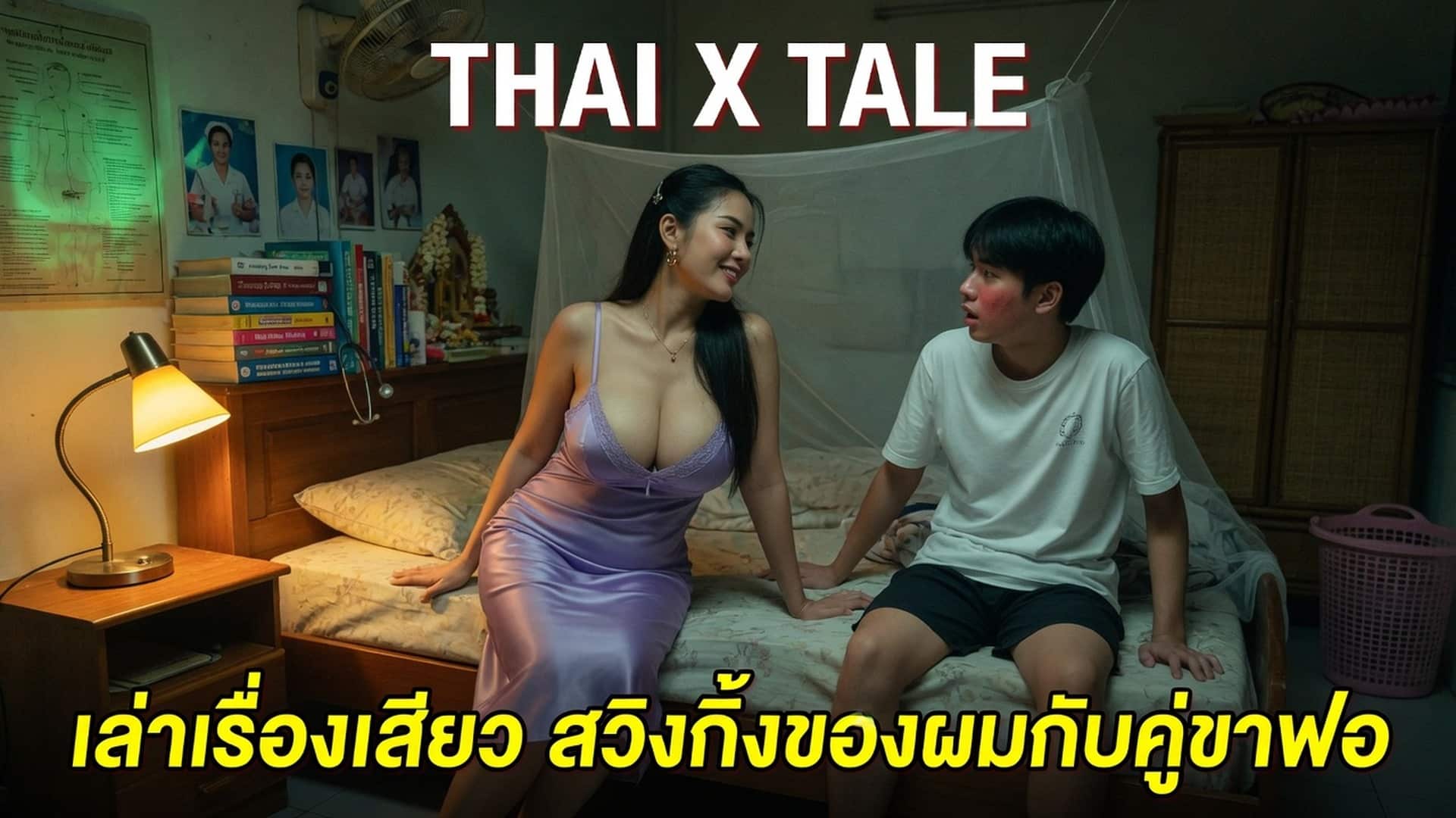 เรื่องเสียว เล่าเรื่องเสียว สวิงกิ้งของผมกับคู่ขาพ่อ | ThaiXTale