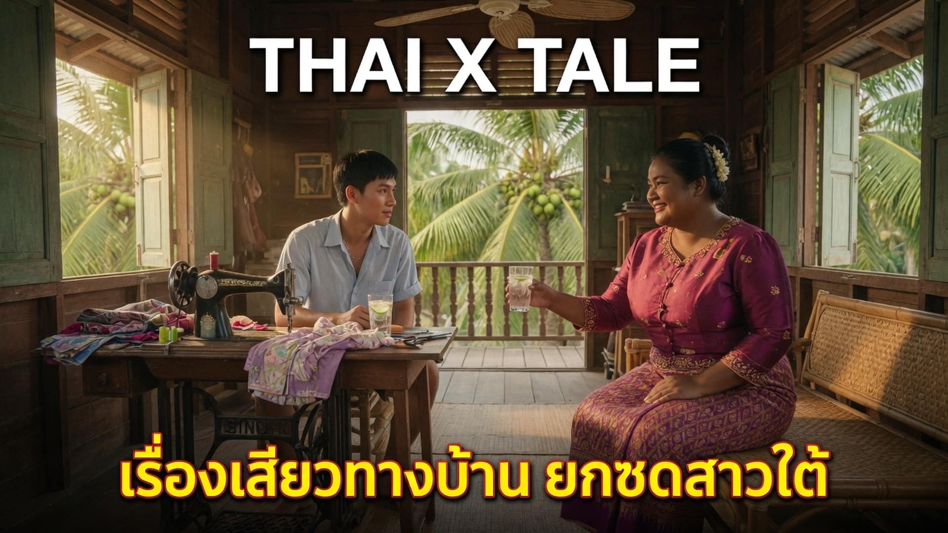 เรื่องเสียว เรื่องเสียวทางบ้าน ยกซดสาวใต้ | ThaiXTale