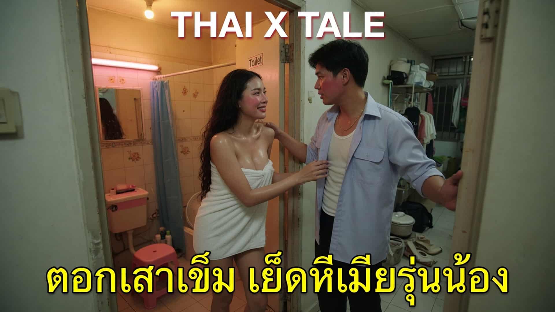 เรื่องเสียว ตอกเสาเข็ม เย็ดหีเมียรุ่นน้อง | ThaiXTale