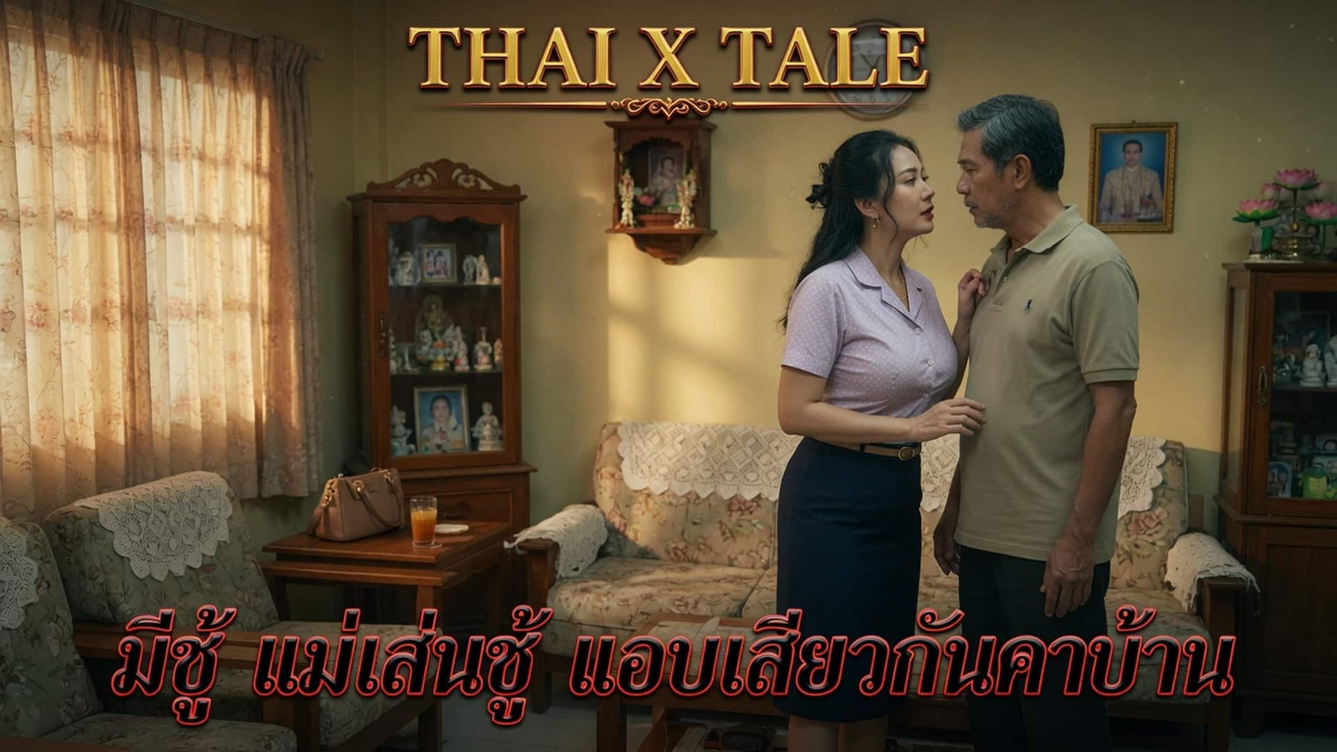 เรื่องเสียว มีชู้ แม่เล่นชู้ แอบเสียวกันคาบ้าน | ThaiXTale