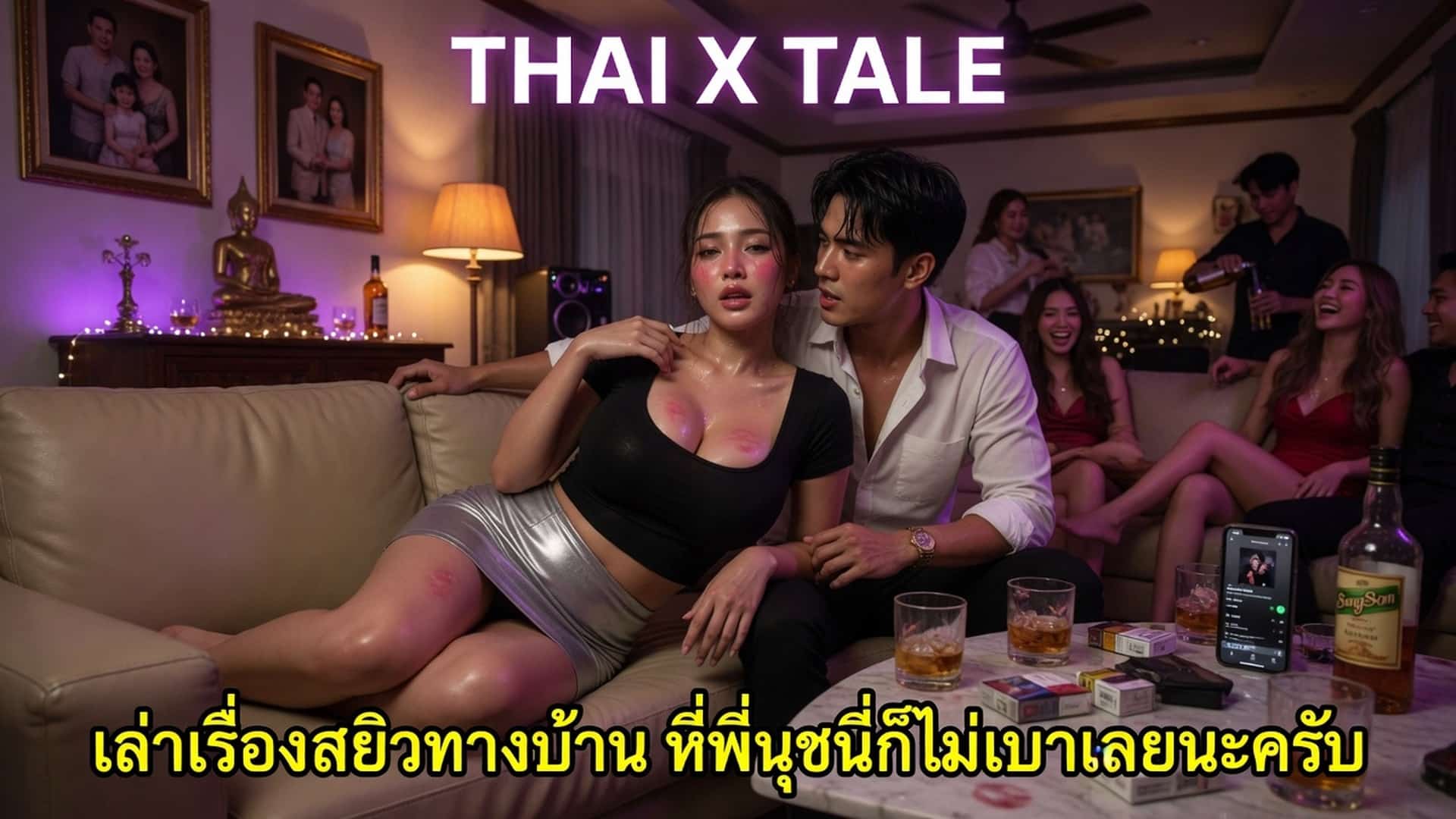 เรื่องเสียว เล่าเรื่องสยิวทางบ้าน หีพี่นุชนี่ก็ไม่เบาเลยนะครับ | ThaiXTale