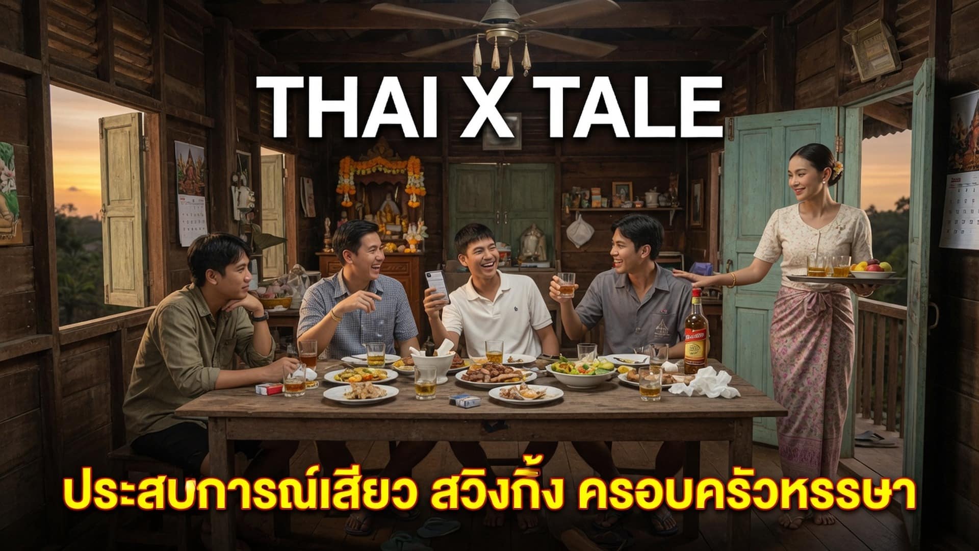 เรื่องเสียว ประสบการณ์เสียว  สวิงกิ้ง ครอบครัวหรรษา | ThaiXTale