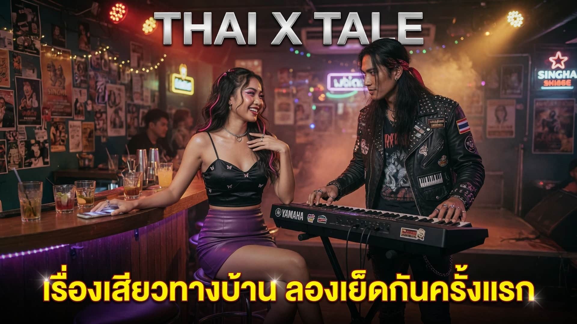เรื่องเสียว เรื่องเสียวทางบ้าน ลองเย็ดกันครั้งแรก | ThaiXTale