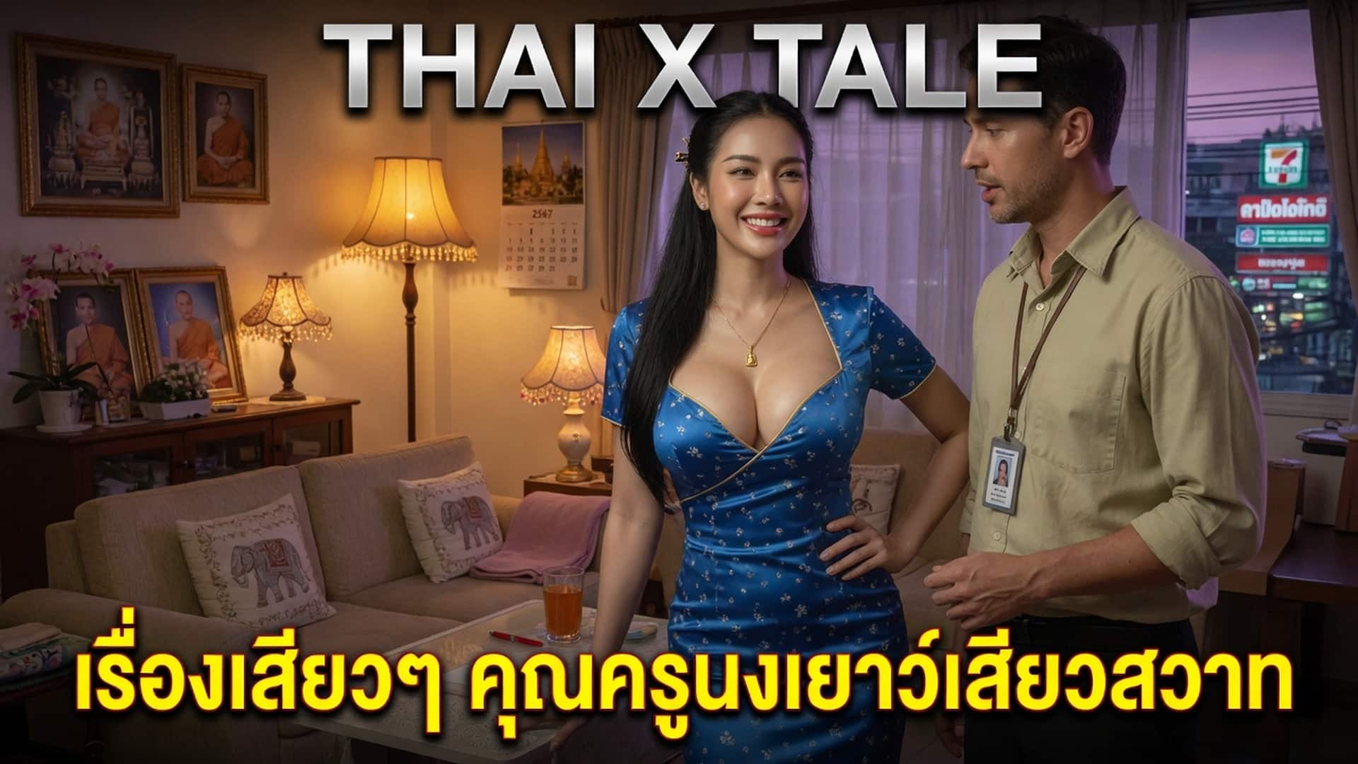 เรื่องเสียว เรื่องเสียวๆ คุณครูนงเยาว์เสียวสวาท | ThaiXTale