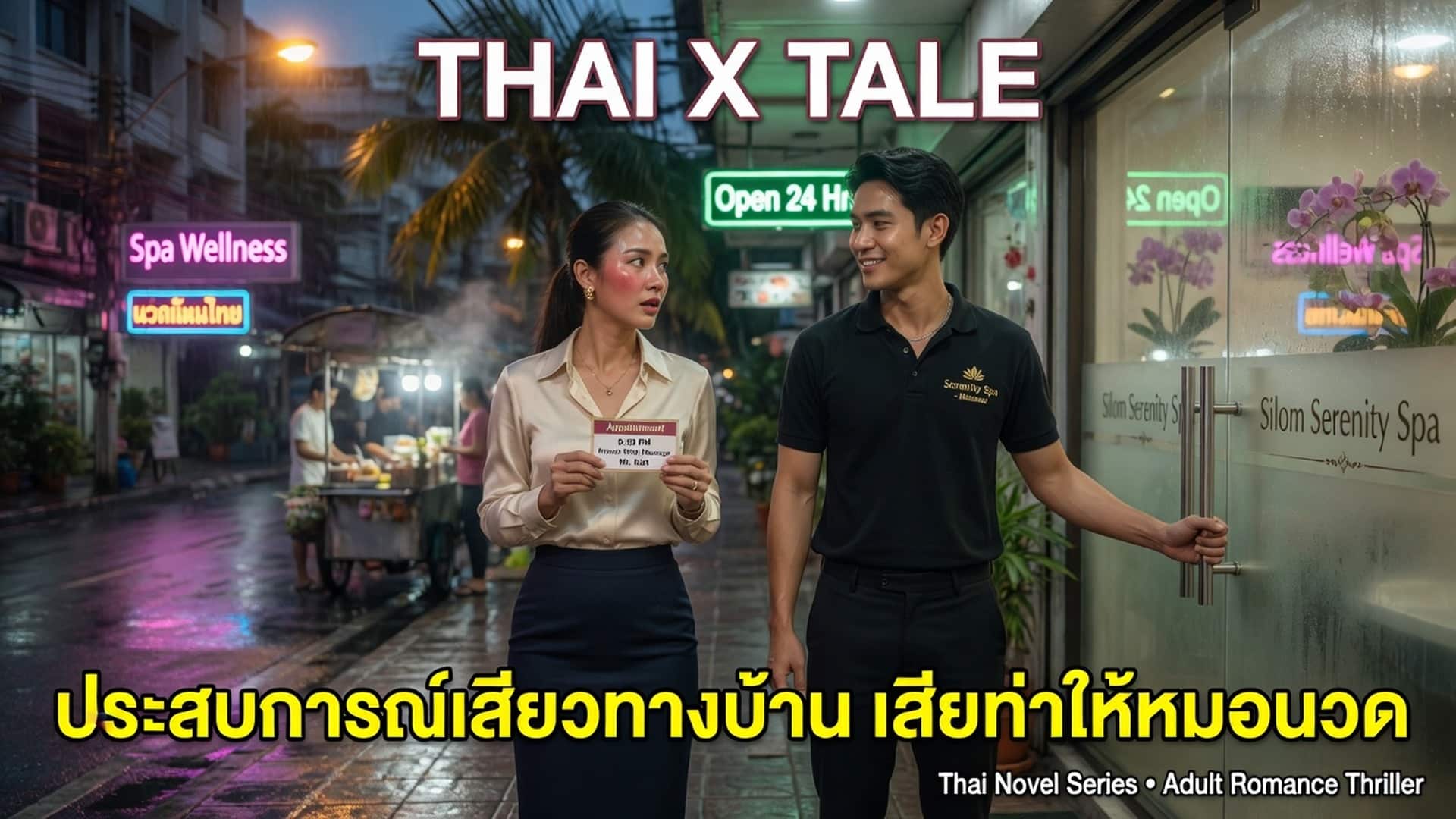 เรื่องเสียว ประสบการณ์เสียวทางบ้าน เสียท่าให้หมอนวด | ThaiXTale