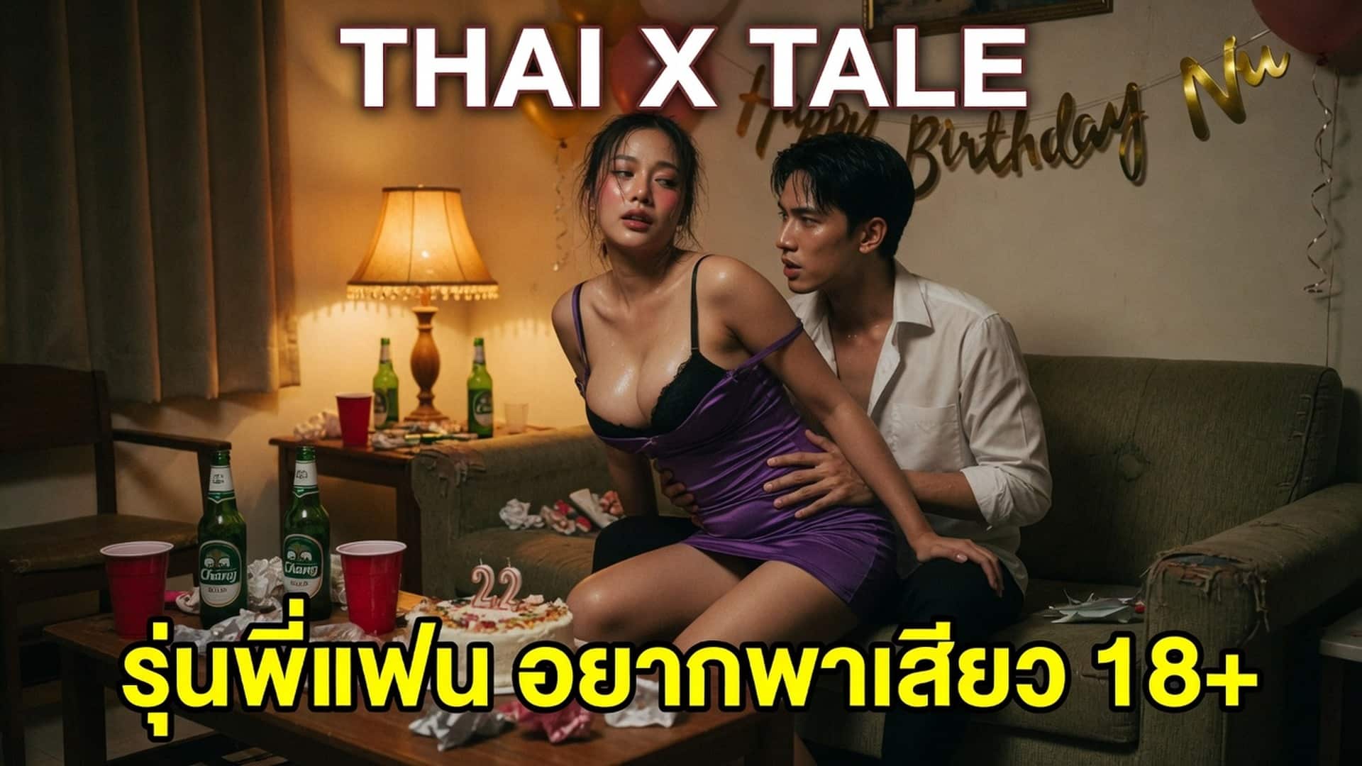 เรื่องเสียว รุ่นพี่แฟน อยากพาเสียว 18+ | ThaiXTale