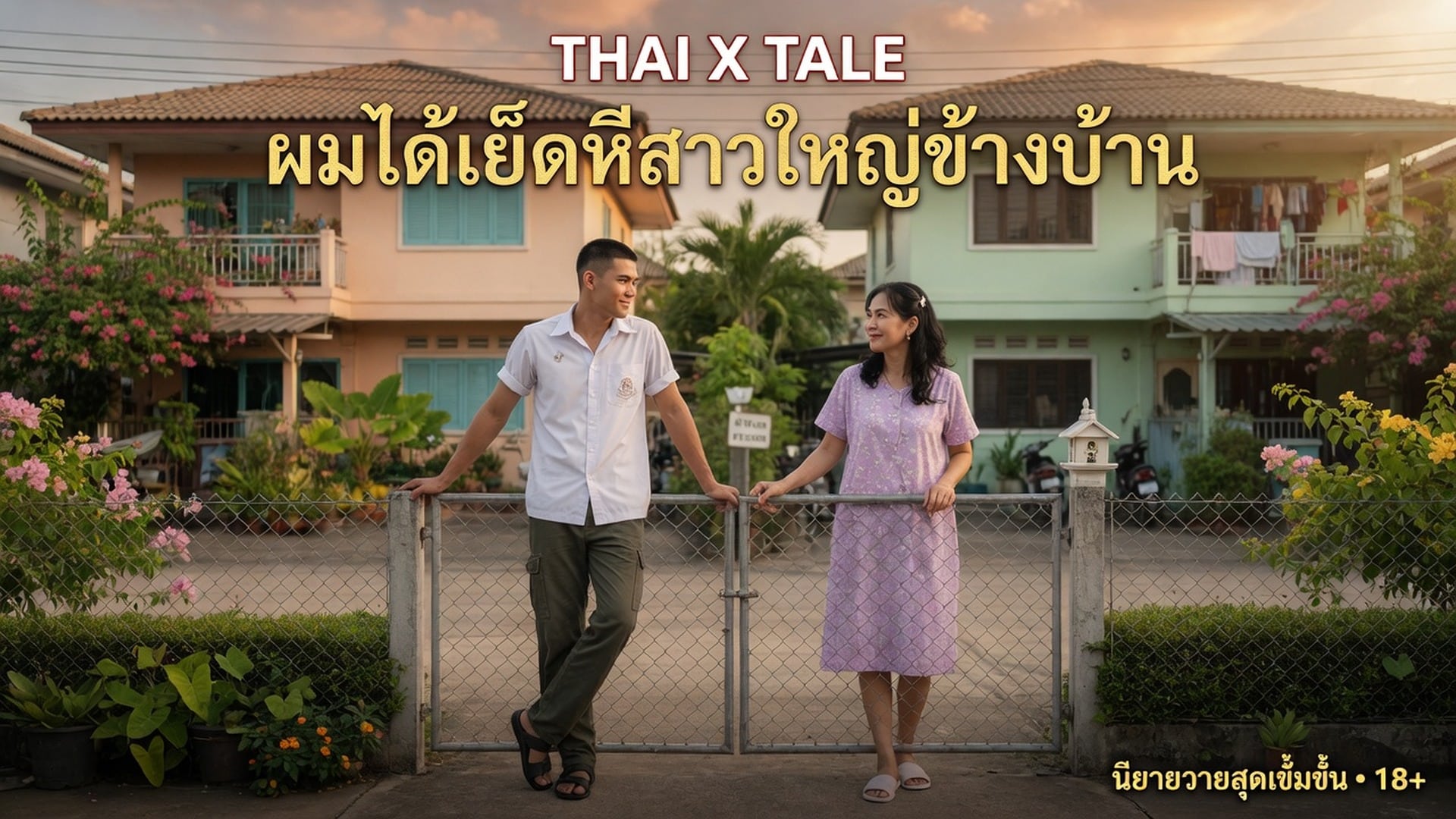 เรื่องเสียว ผมได้เย็ดหีสาวใหญ่ข้างบ้าน | ThaiXTale