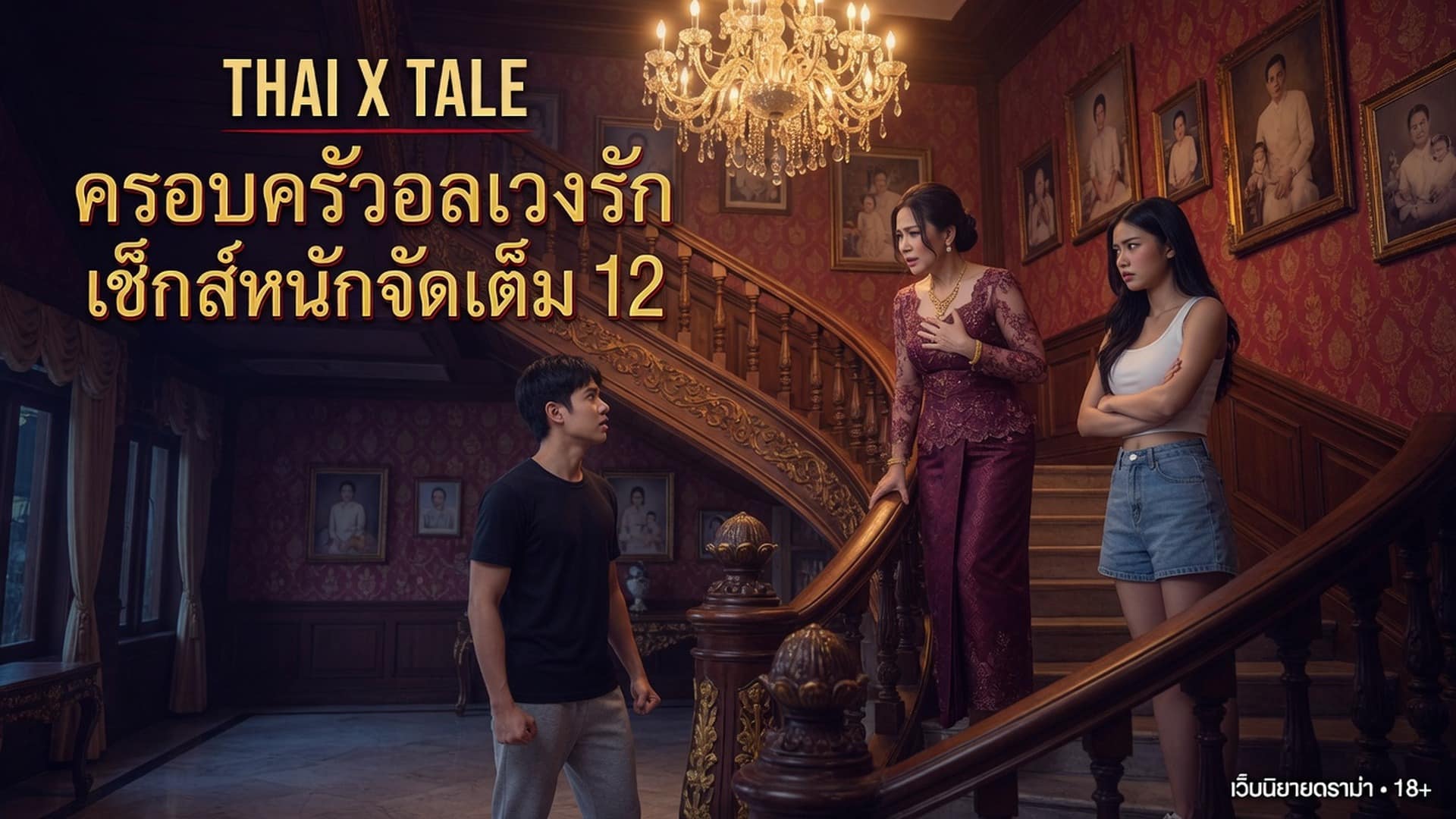 เรื่องเสียว ครอบครัวอลเวงรัก เซ็กส์หนักจัดเต็ม 12 | ThaiXTale