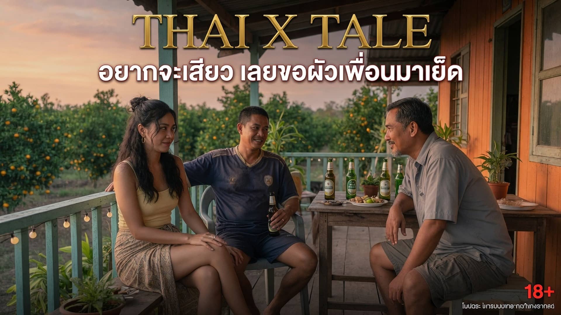 เรื่องเสียว อยากจะเสียว เลยขอผัวเพื่อนมาเย็ด | ThaiXTale