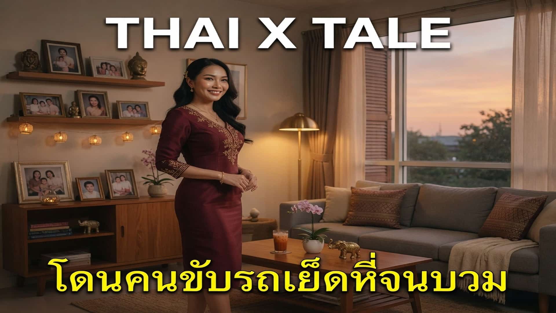 เรื่องเสียว โดนคนขับรถเย็ดหีจนบวม | ThaiXTale