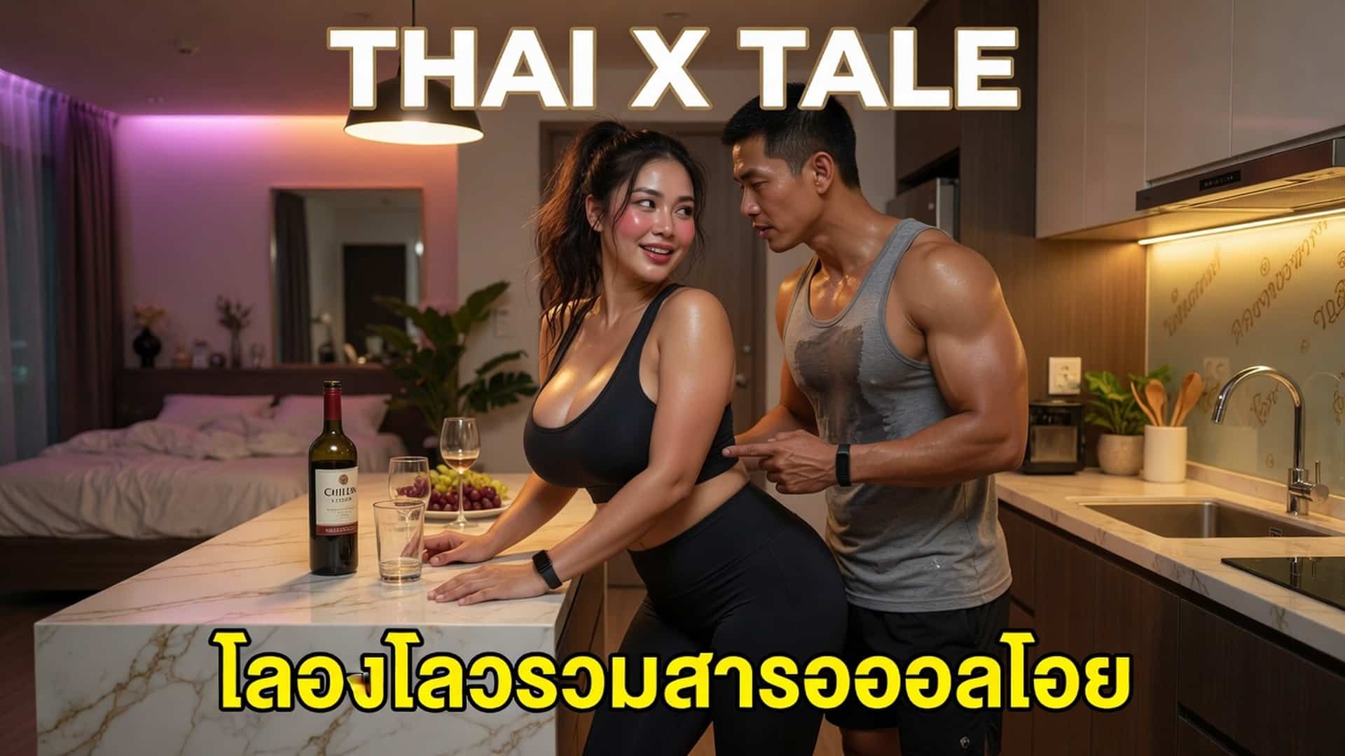 เรื่องเสียว ลองสาวพลัสไซส์ ติดใจจนแตกใน | ThaiXTale