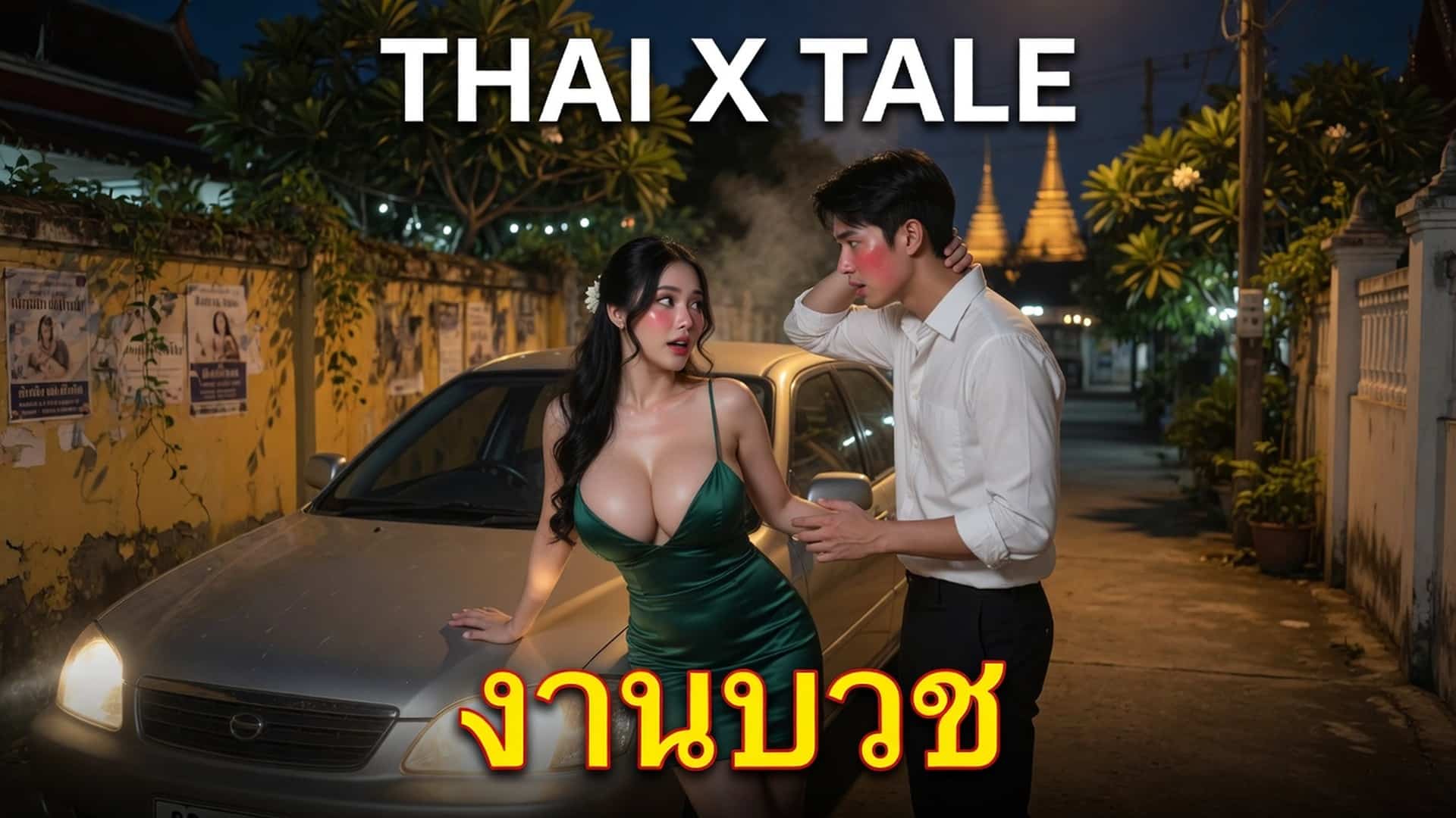เรื่องเสียว เด็กวัดสมัยนี้มันหล่อขนาดนี้เลยเหรอ ไปงานบวชเพื่อ แต่ได้เย็ดเด็กวัดควยใหญ่ เสียวหีสุดๆ | ThaiXTale