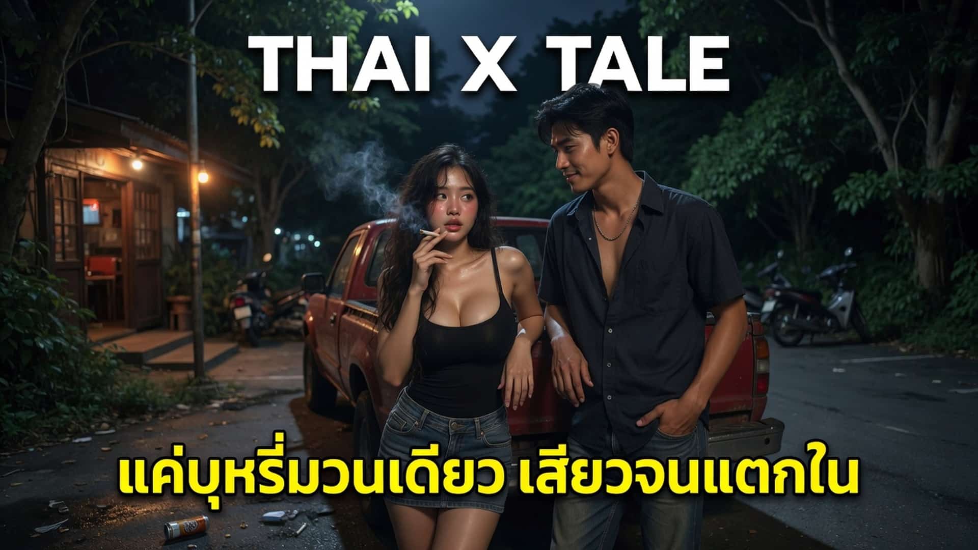 เรื่องเสียว แค่บุหรี่มวนเดียว เสียวจนแตกใน | ThaiXTale