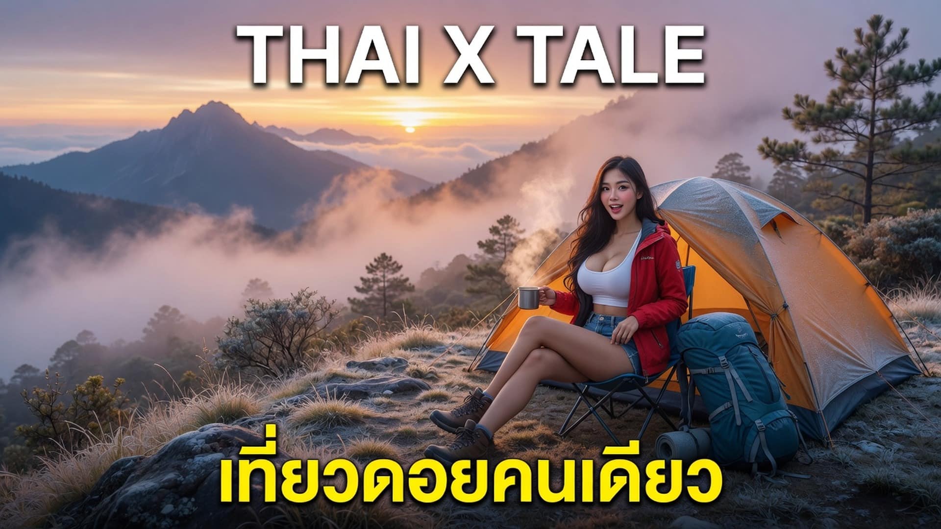เรื่องเสียว เที่ยวดอยคนเดียว แต่โดนผู้ชายเย็ดหลายคน เสียวหีบนดอยสูง | ThaiXTale