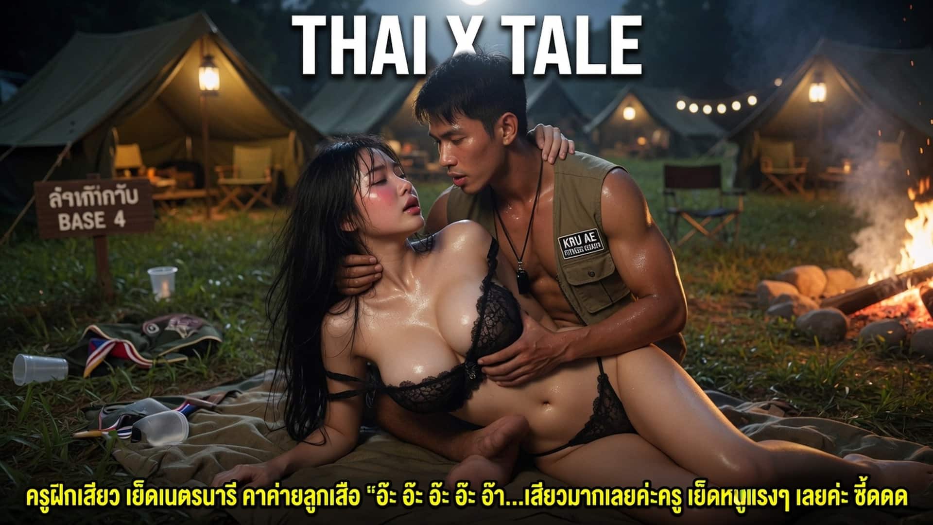 เรื่องเสียว ครูฝึกเสียว เย็ดเนตรนารี คาค่ายลูกเสือ “อ๊ะ อ๊ะ อ๊ะ อ๊ะ อ๊า…เสียวมากเลยค่ะครู เย็ดหนูแรงๆ เลยค่ะ ซี้ดดด” | ThaiXTale