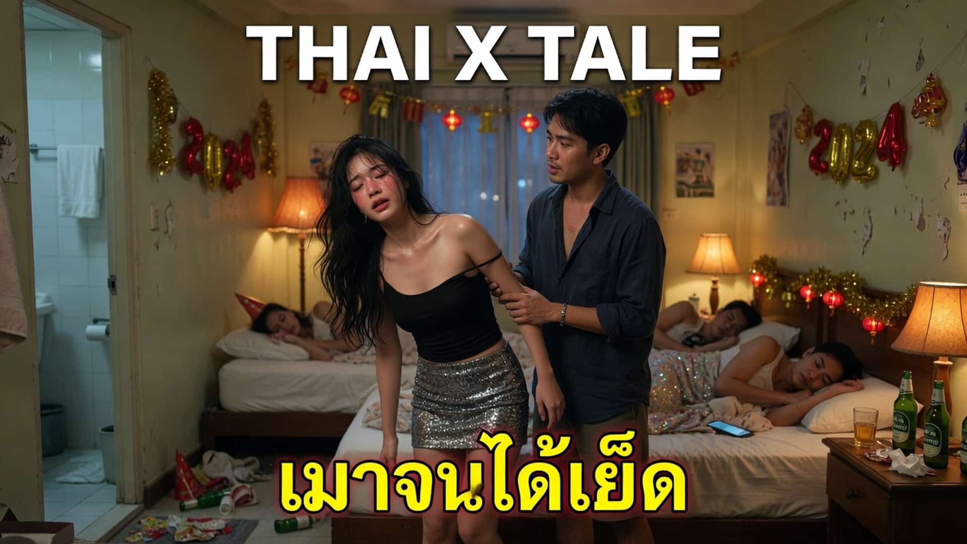 เรื่องเสียว เมาจนได้เย็ด  | ThaiXTale