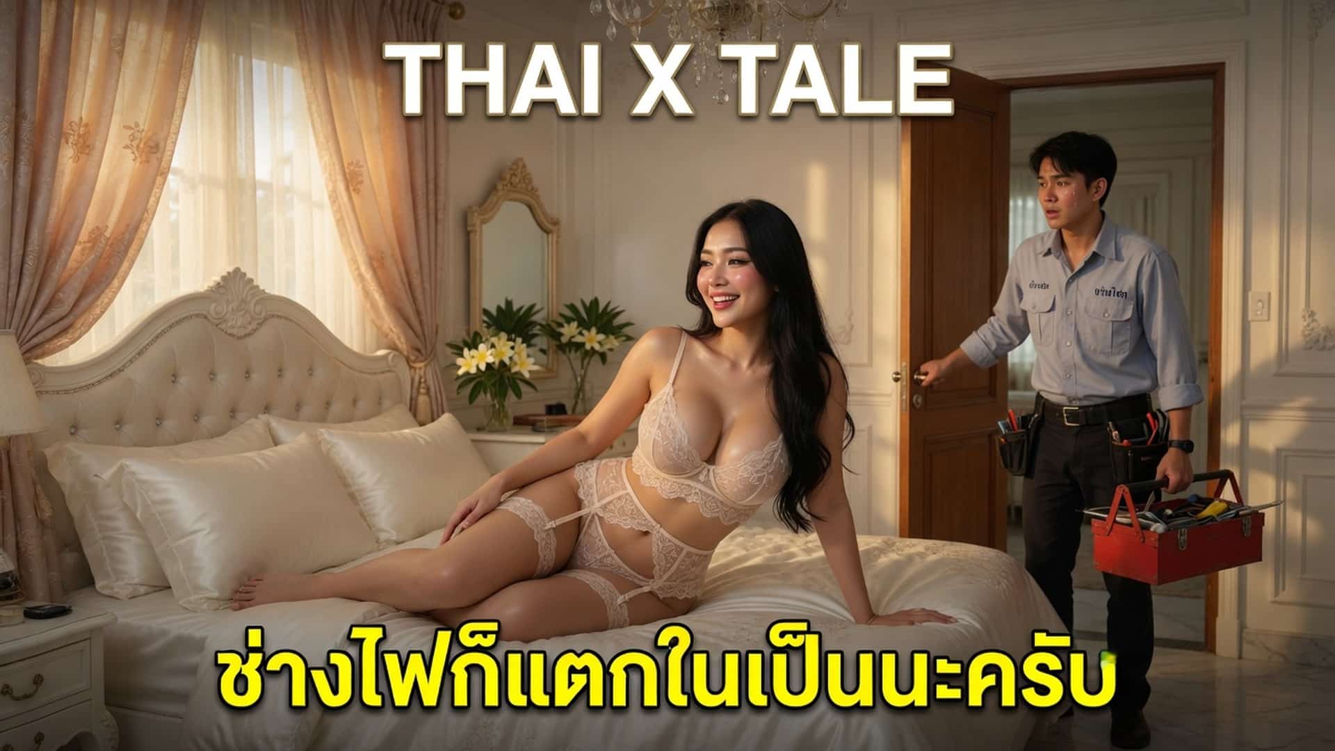 เรื่องเสียว ช่างไฟก็แตกในเป็นนะครับ | ThaiXTale