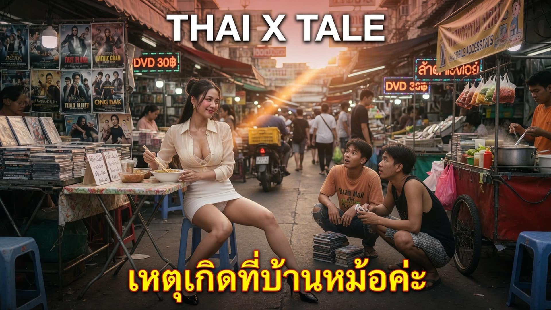 เรื่องเสียว เหตุเกิดที่บ้านหม้อค่ะ | ThaiXTale