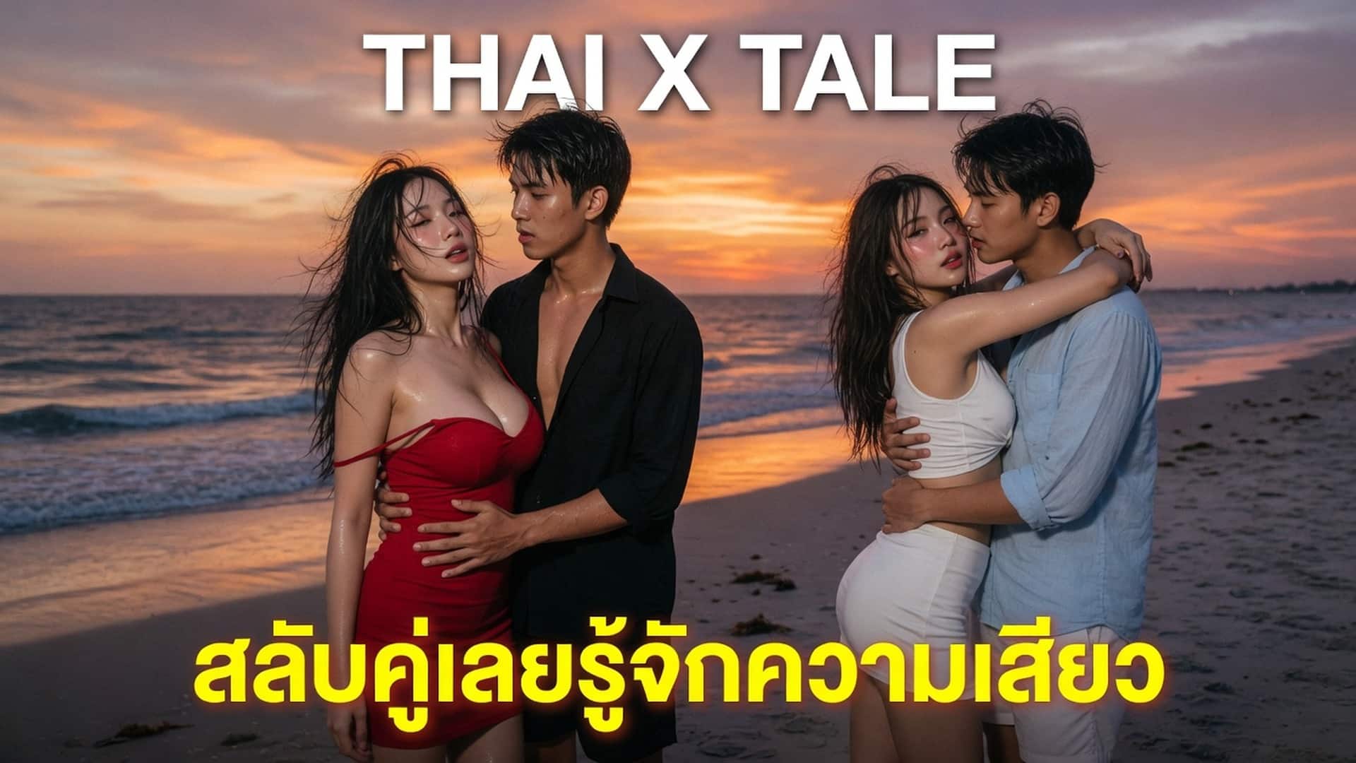 เรื่องเสียว สลับคู่เลยรู้จักความเสียว | ThaiXTale