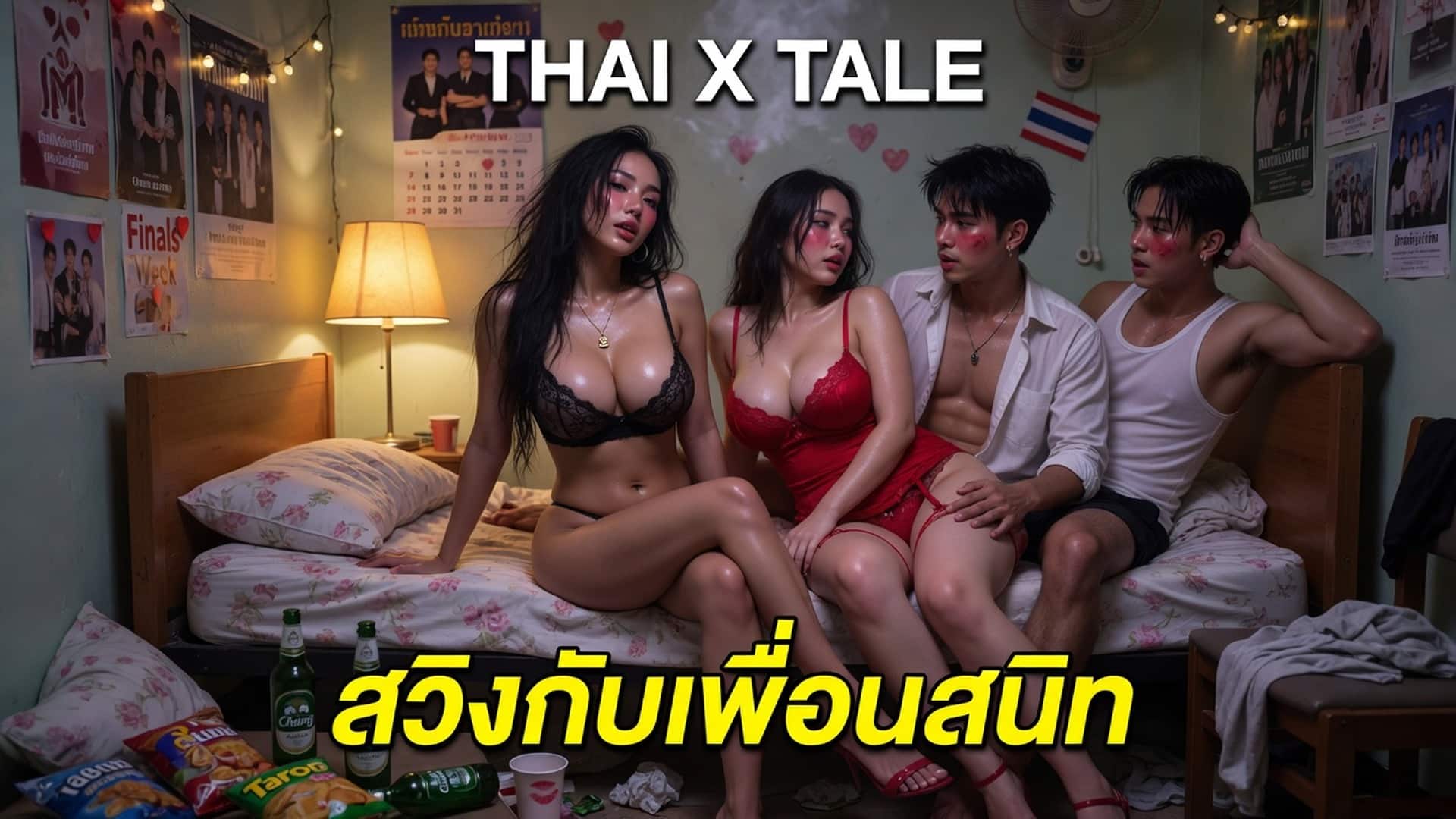 เรื่องเสียว สวิงกับเพื่อนสนิท | ThaiXTale