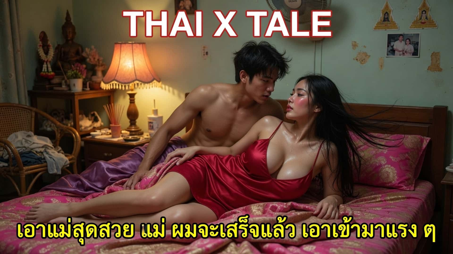 เรื่องเสียว เอาแม่สุดสวย “แม่ ผมจะเสร็จแล้ว เอาเข้ามาแรง ๆ” | ThaiXTale