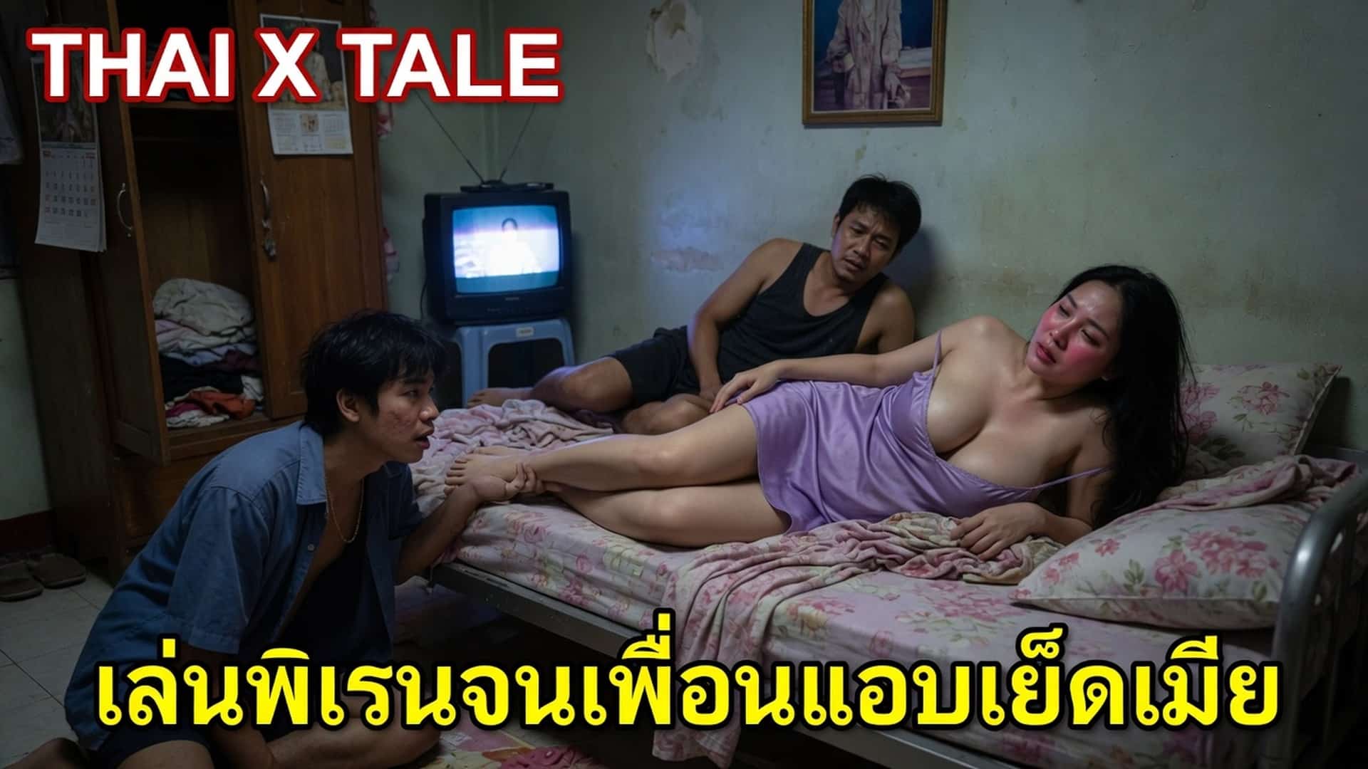 เรื่องเสียว เล่นพิเรนจนเพื่อนแอบเย็ดเมีย  | ThaiXTale