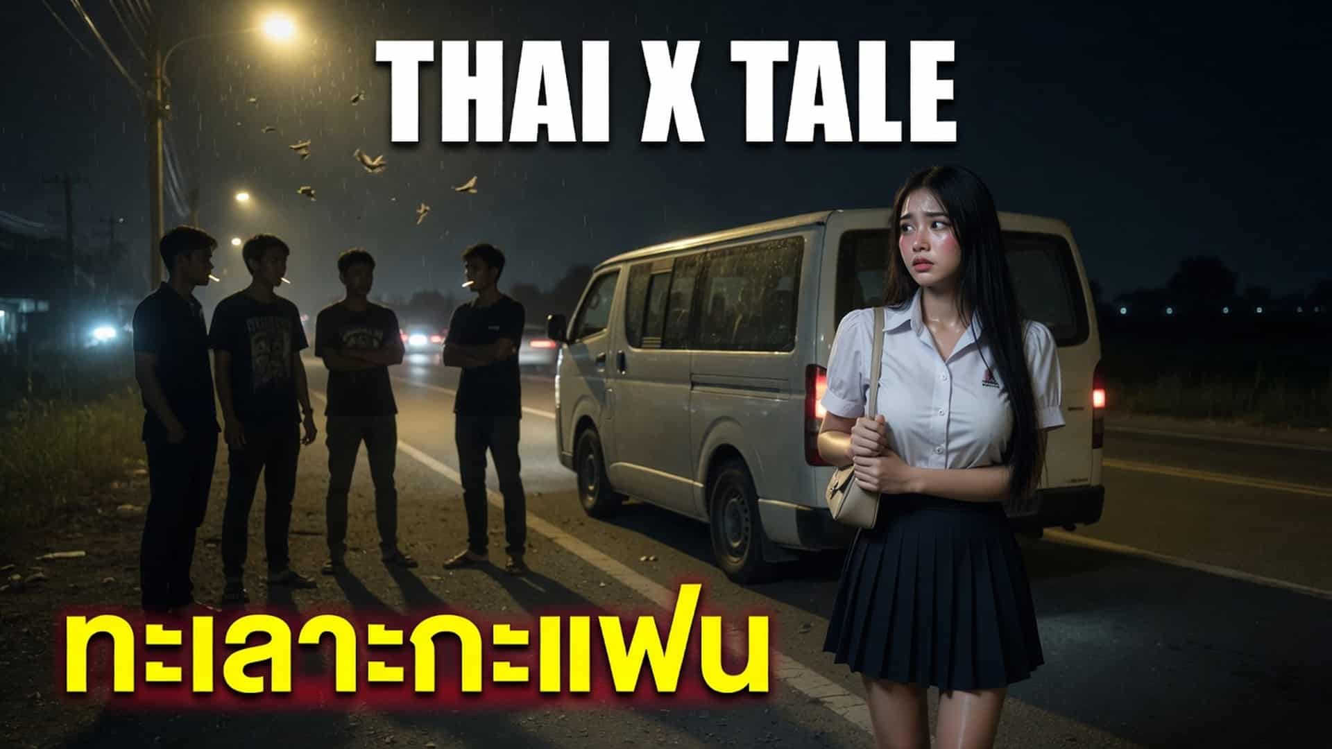 เรื่องเสียว ทะเลาะกะแฟนเลยโดนรุมข่มขืน | ThaiXTale