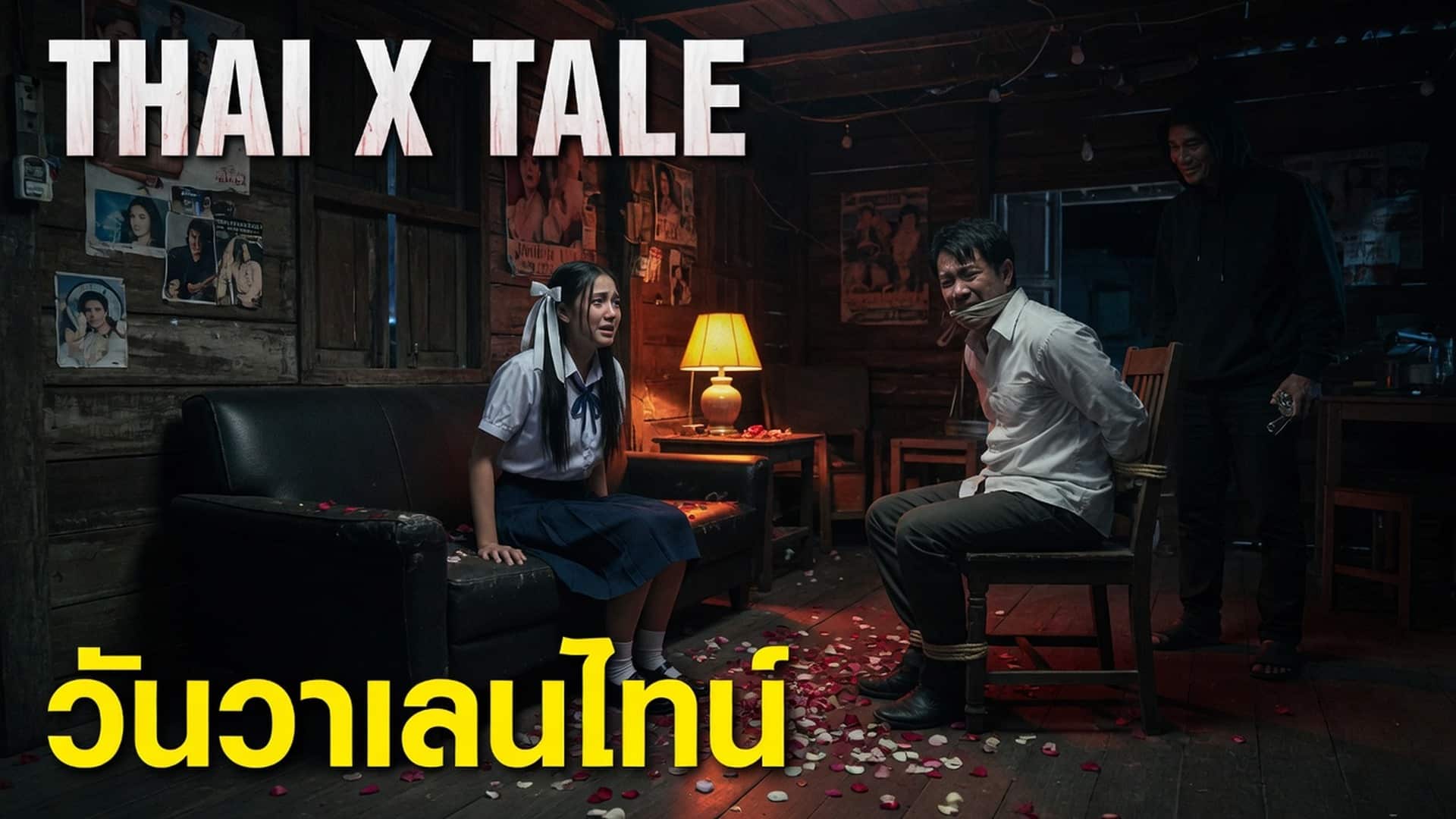 เรื่องเสียว ได้แต่นั่งดูแฟนถูกลุม วันวาเลนไทน์ | ThaiXTale