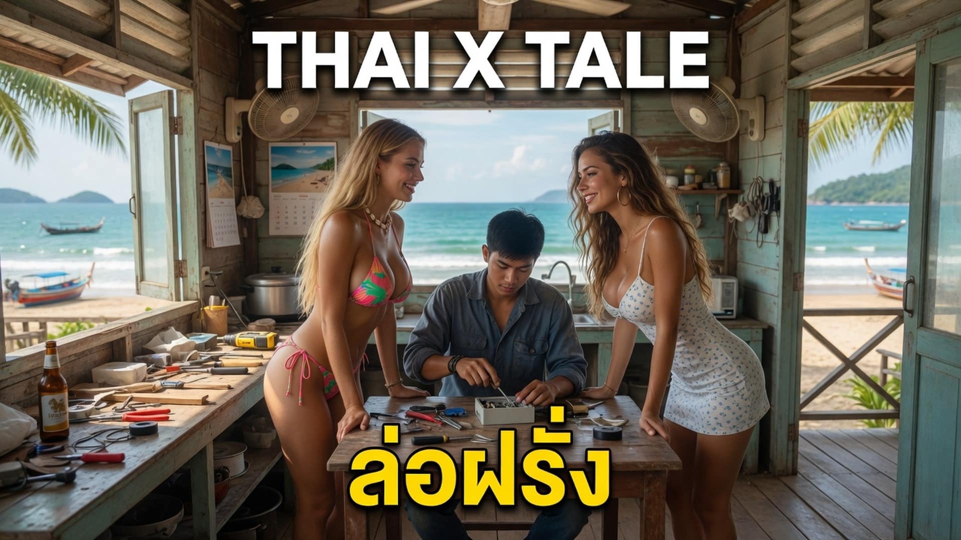 เรื่องเสียว ล่อเด็กฝรั่ง | ThaiXTale