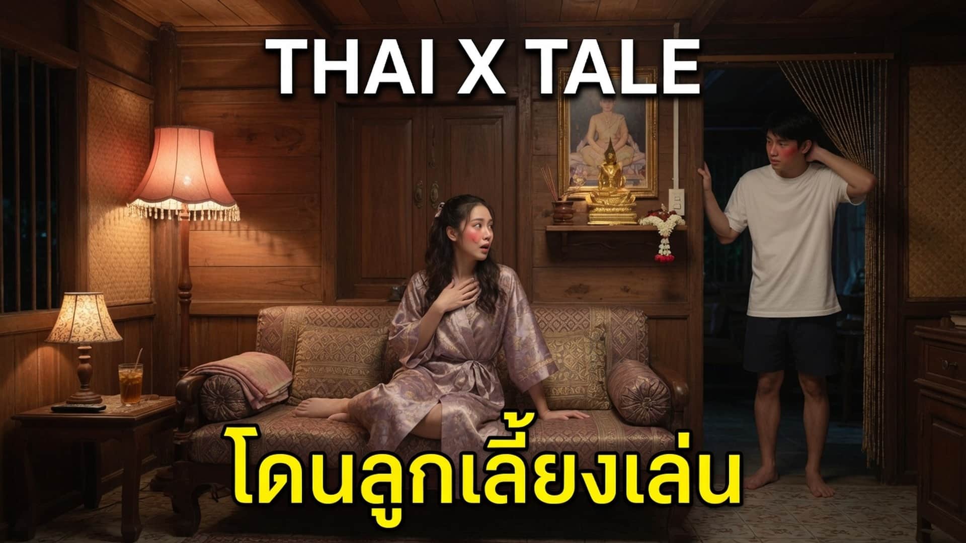 เรื่องเสียว โดนลูกเลี้ยงเล่น | ThaiXTale
