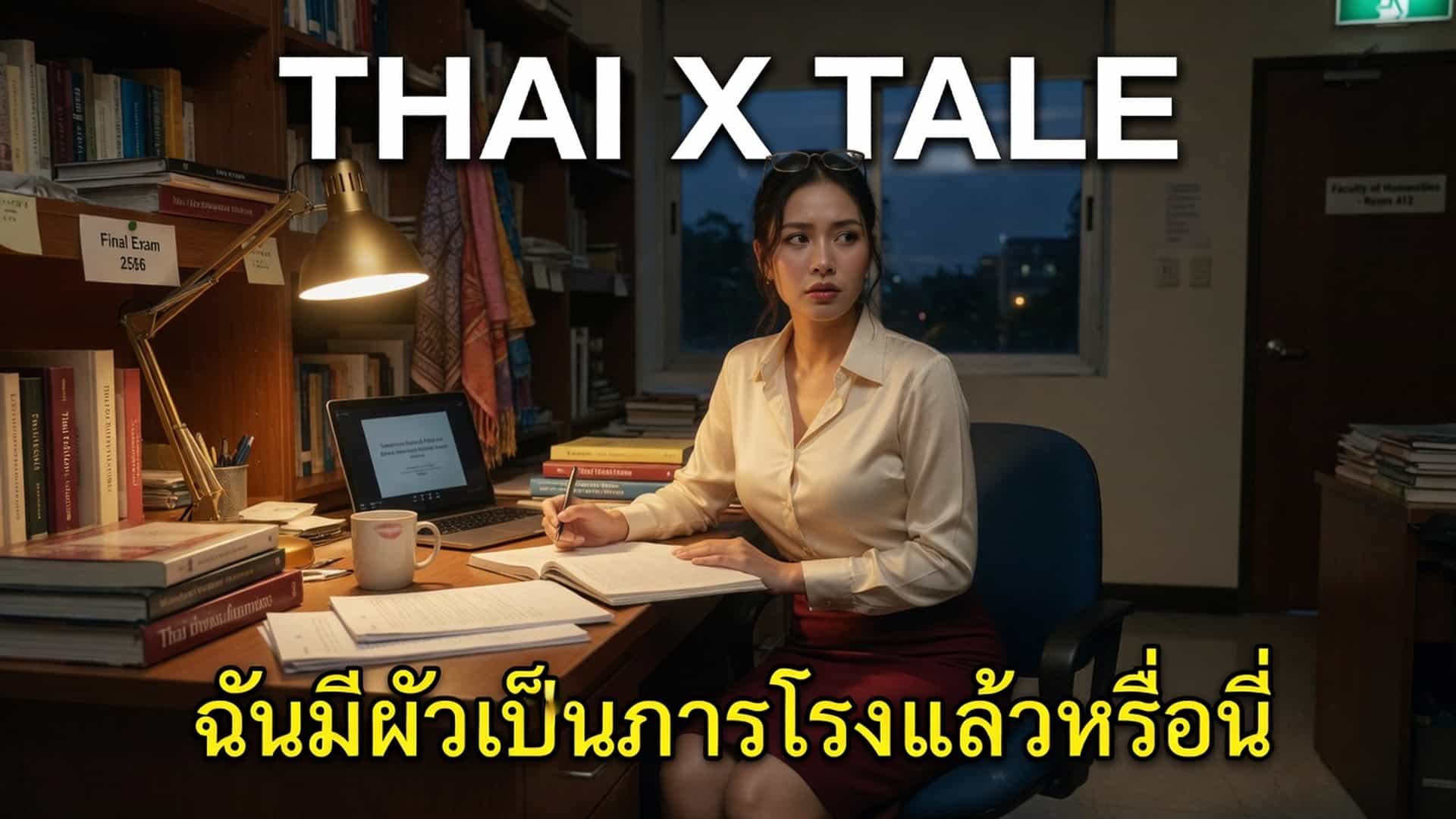 เรื่องเสียว ฉันมีผัวเป็นภารโรงแล้วหรือนี่ | ThaiXTale