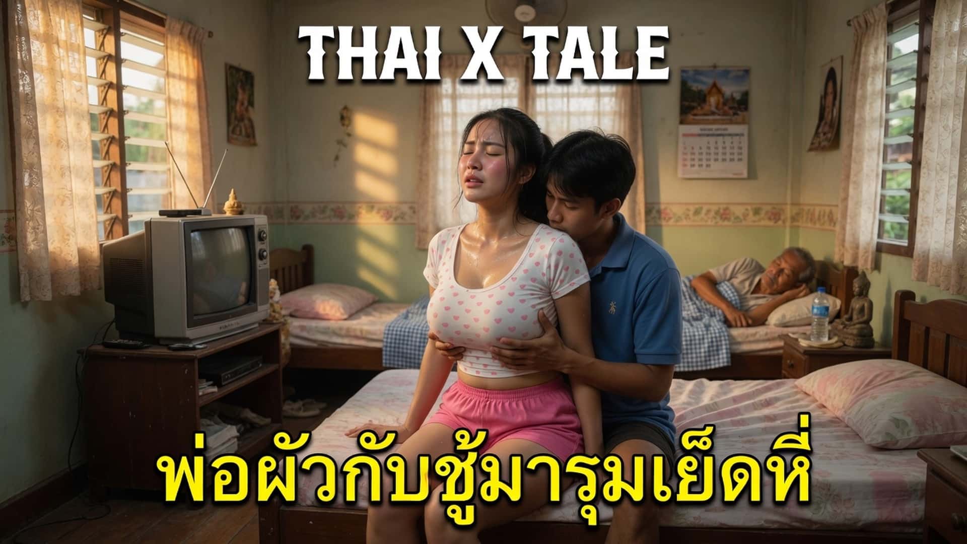 เรื่องเสียว พ่อผัวกับชู้มารุมเย็ดหี | ThaiXTale