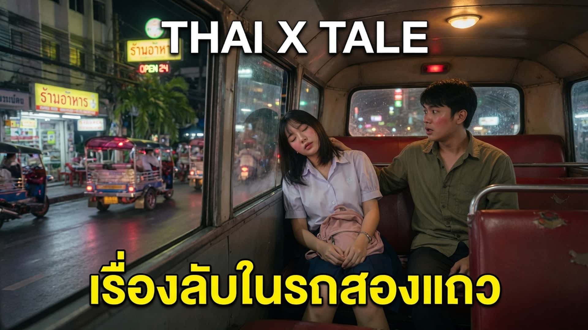เรื่องเสียว น้องสาวทำผมเงี่ยน ผมเลยลักหลับน้องสาวซะเลย | ThaiXTale