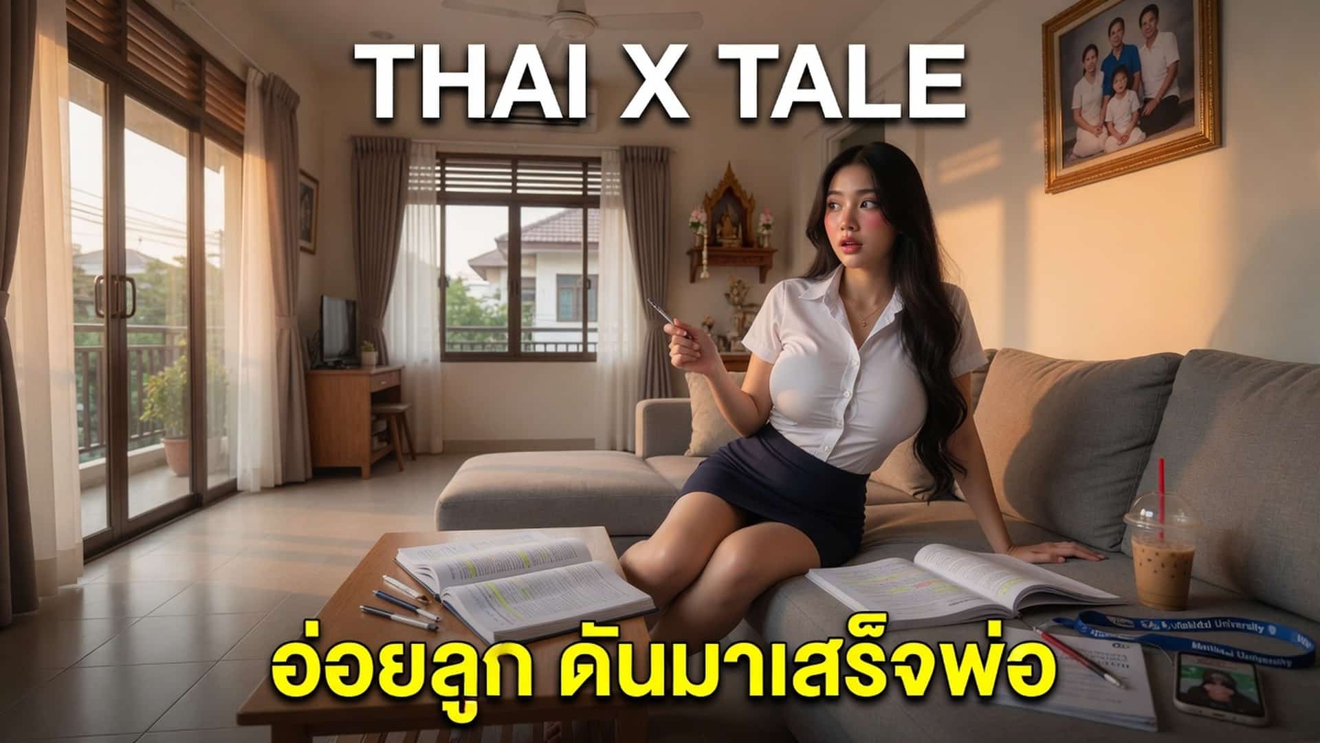 เรื่องเสียว อ่อยลูก ดันมาเสร็จพ่อ | ThaiXTale