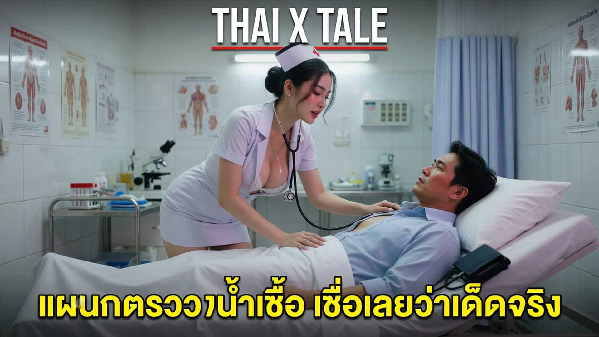 เรื่องเสียว แผนกตรวจน้ำเชื้อ เชื่อเลยว่าเด็ดจริง | ThaiXTale