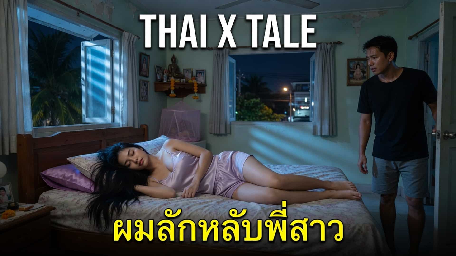 เรื่องเสียว ผมลักหลับพี่สาวตัวเอง ก็หีอูมน่าเล่นซะขนาดนี้ “โดนน้องชายเย็ดซะงั้น” | ThaiXTale